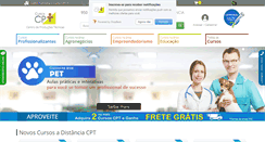 Desktop Screenshot of cpt.com.br